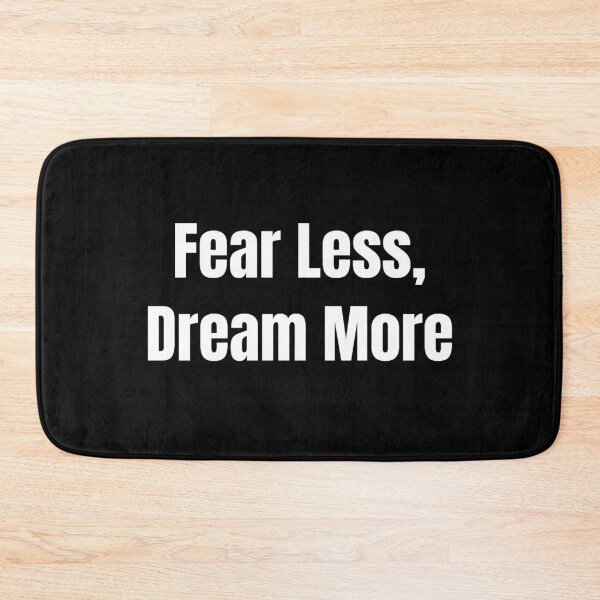 Item preview, Fear Less, Dream More (White Text) designed and sold by QuoteeApparel.