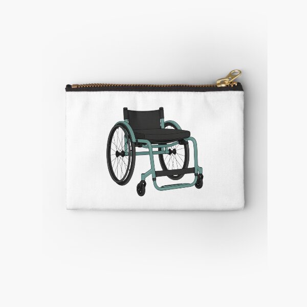 Item preview, green wheelchair designed and sold by chronisch.sichtbar.