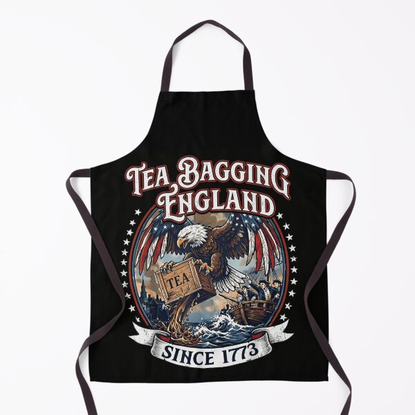 Item preview, Funny Tea Bagging England Since 1773 Boston Tea Party American History designed and sold by RuperDelois.