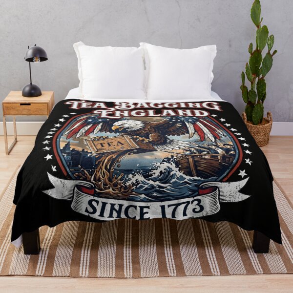 Item preview, Funny Tea Bagging England Since 1773 Boston Tea Party American History designed and sold by RuperDelois.
