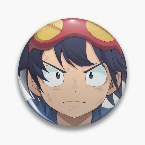 Item preview, Simon Gurren Lagann Serious Portrait With Goggles designed and sold by B5fivemerch.