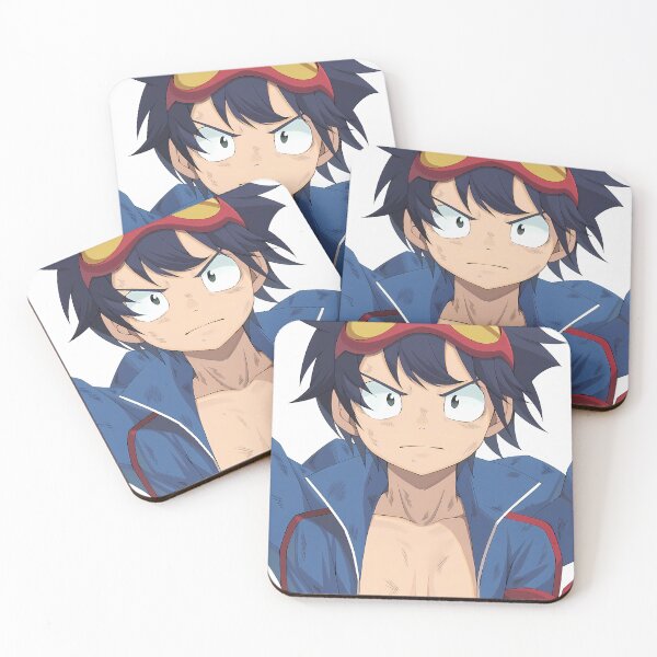 Item preview, Simon Gurren Lagann Serious Portrait With Goggles designed and sold by B5fivemerch.