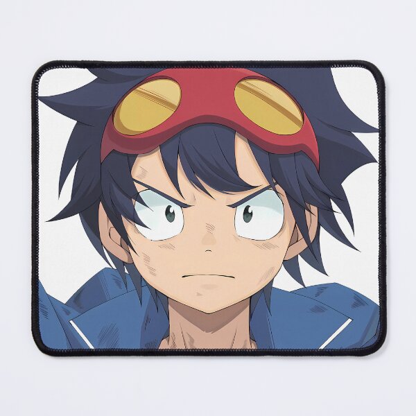 Item preview, Simon Gurren Lagann Serious Portrait With Goggles designed and sold by B5fivemerch.