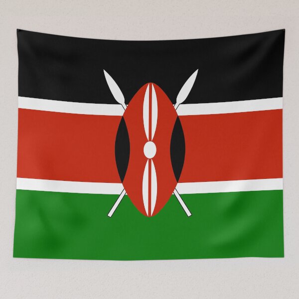 Item preview, Kenyan flag of kenya designed and sold by FlagsandSymbols.