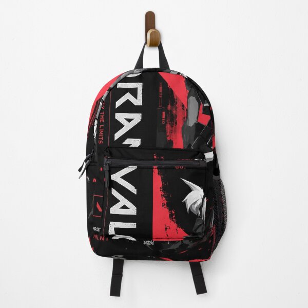 Item preview, Valorant Jett Defy The Limits Gaming Poster | Red Black Esports Anime Style Gamer Art designed and sold by NBT-NOVA.