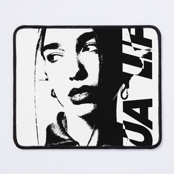 Item preview, Dua Fan Art Poster – Black White High Contrast Pop Art Portrait Print designed and sold by gringoods.