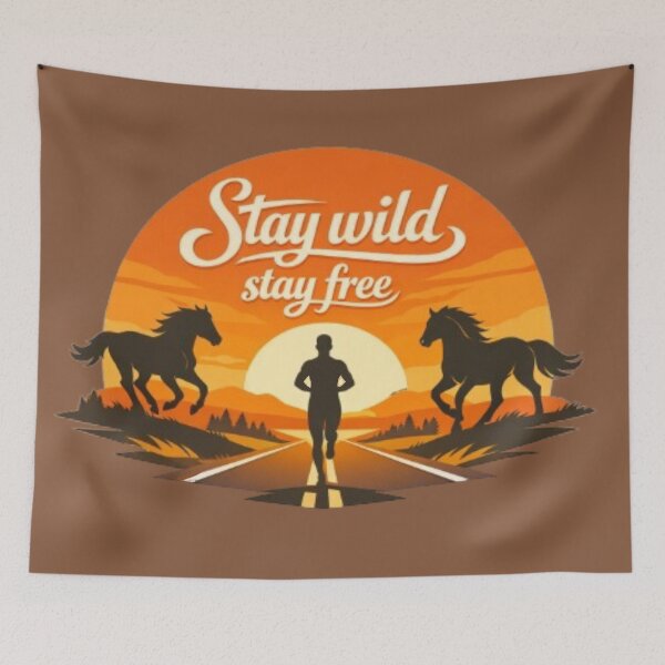 Item preview, Stay wild, stay free designed and sold by JaroDesign2023.