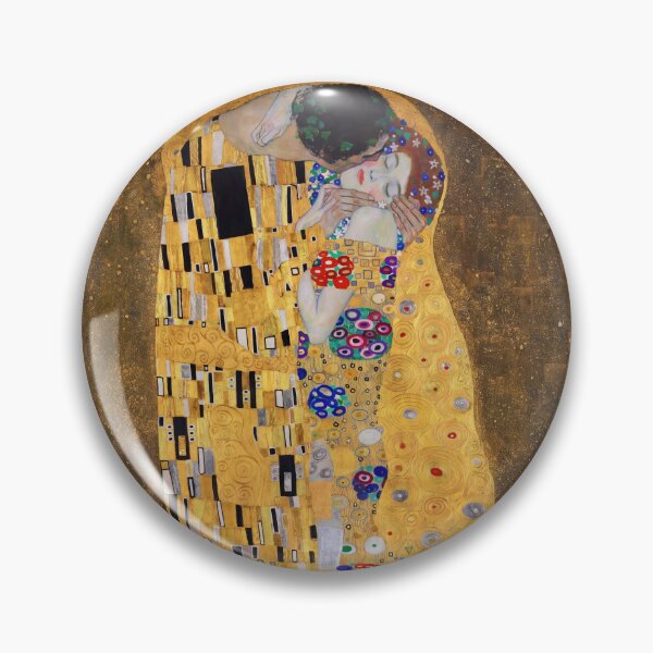 Item preview, The Kiss Golden Embrace of Lovers designed and sold by artofuniverse.