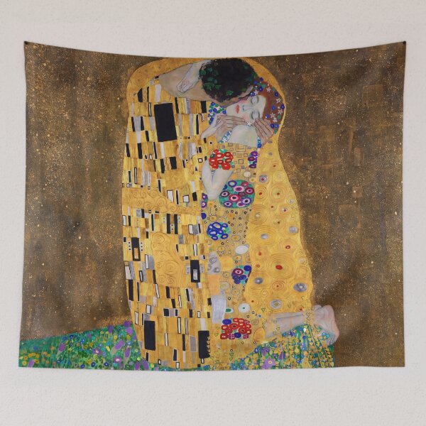 Item preview, The Kiss Golden Embrace of Lovers designed and sold by artofuniverse.