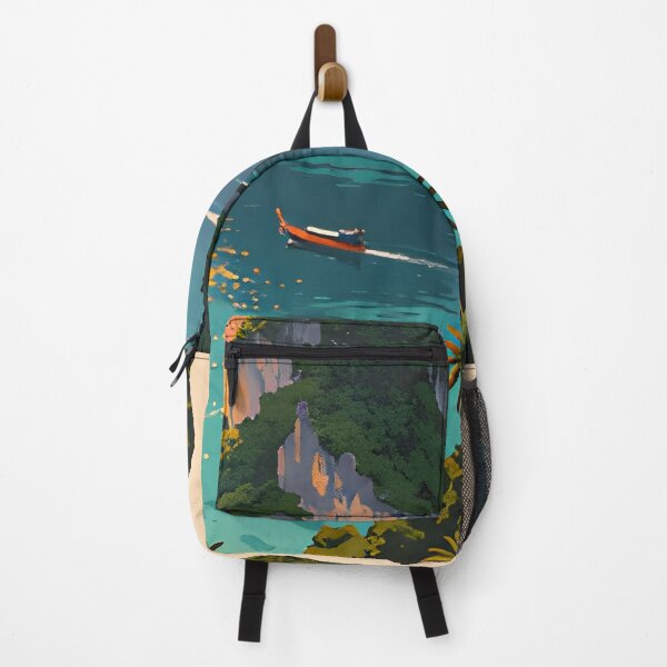 Item preview, Retro Tropical Sunset Art Print - Koh Samui designed and sold by Spirit of Siam.