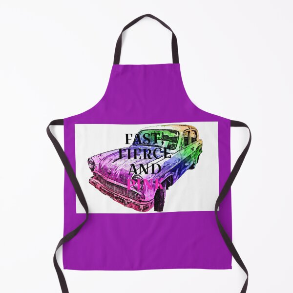 Item preview, Colourful car ,fast ,fierce and pink on white background  designed and sold by wallartofmio.