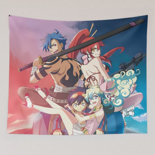 Item preview, Kamina Gurren Lagann Space Ride Anime Crew Adventure designed and sold by B5fivemerch.