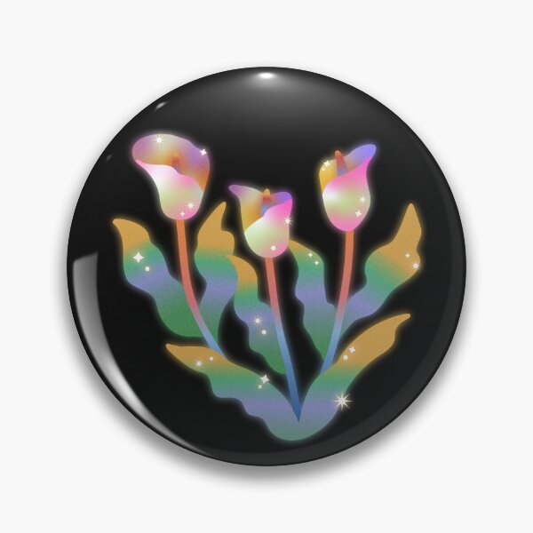 Item preview, Magical Glow Grainy Calla Lily Botanical designed and sold by SolutionsArt.