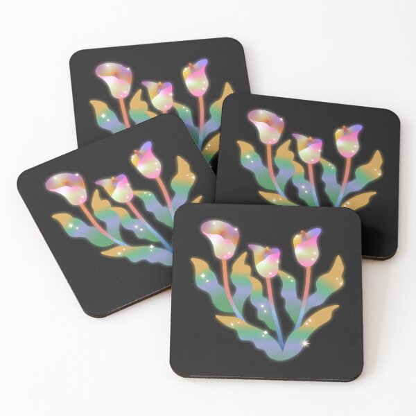 Item preview, Magical Glow Grainy Calla Lily Botanical designed and sold by SolutionsArt.
