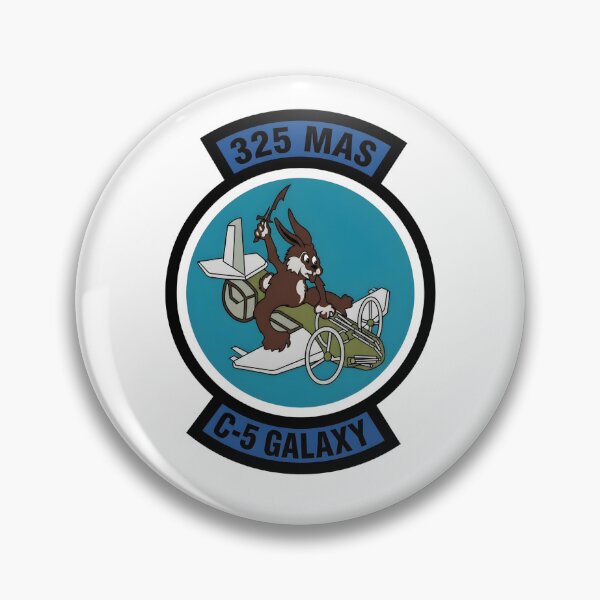 Item preview, 325th Military Airlift Squadron (MAS) C-5 Galaxy Patch designed and sold by CharlieDesings.