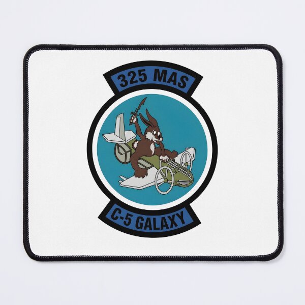 Item preview, 325th Military Airlift Squadron (MAS) C-5 Galaxy Patch designed and sold by CharlieDesings.