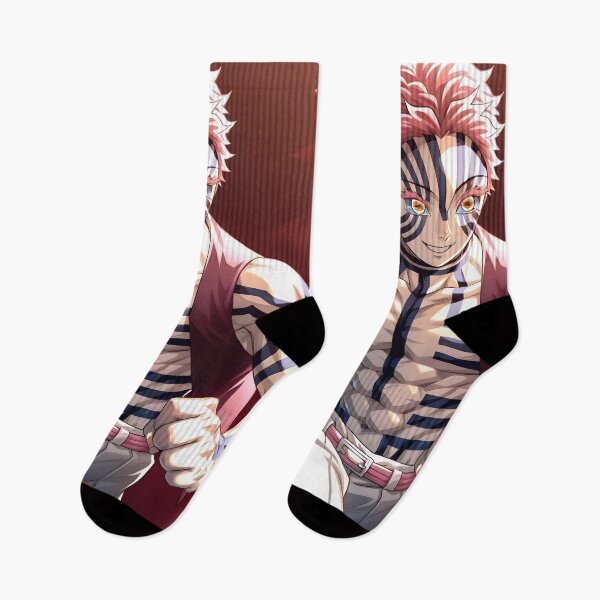 Item preview, Akaza Demon Slayer Crimson Rush designed and sold by B5fivemerch.