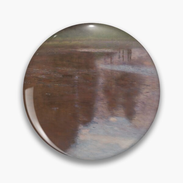 Item preview, Tranquil Pond at Dusk Reflections designed and sold by artofuniverse.