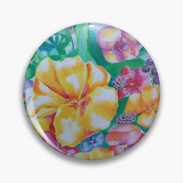 Aperçu de l'œuvre Bouquet multi fleurs peinture créée et vendue par GENEST-V.