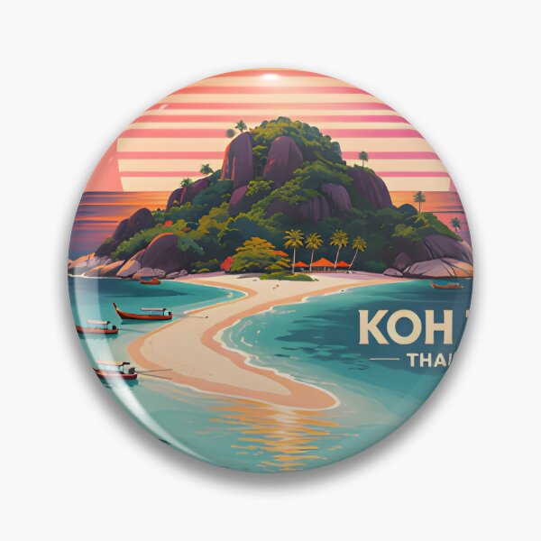 Item preview, Thailand Retro Sunset Collection- Koh Tao designed and sold by Spirit of Siam.