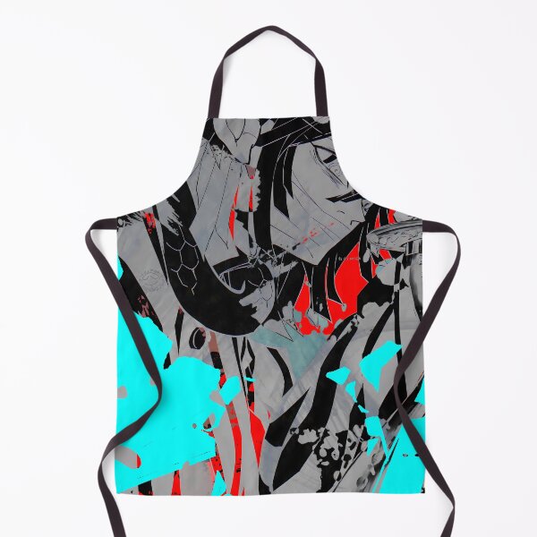 Item preview, Obanai Iguro Demon Slayer Monochrome Crimson Closeup designed and sold by B5fivemerch.