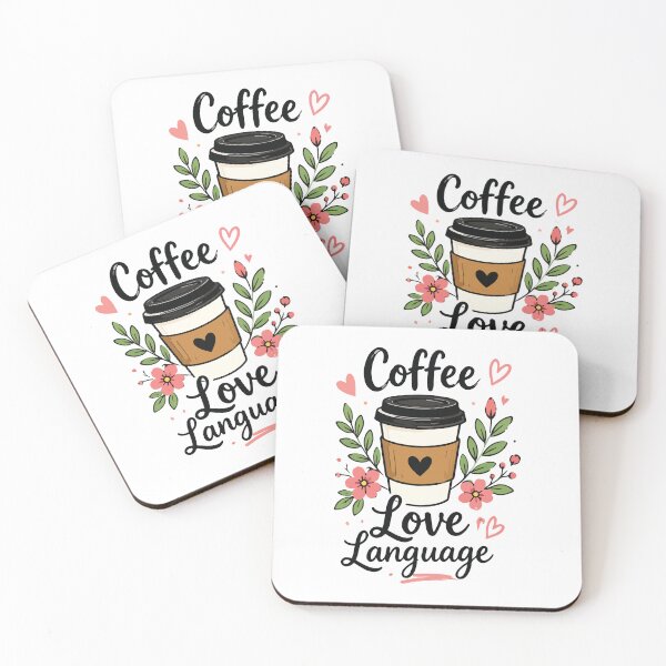 Item preview, Coffee Love Language designed and sold by MouhamedAdel95.