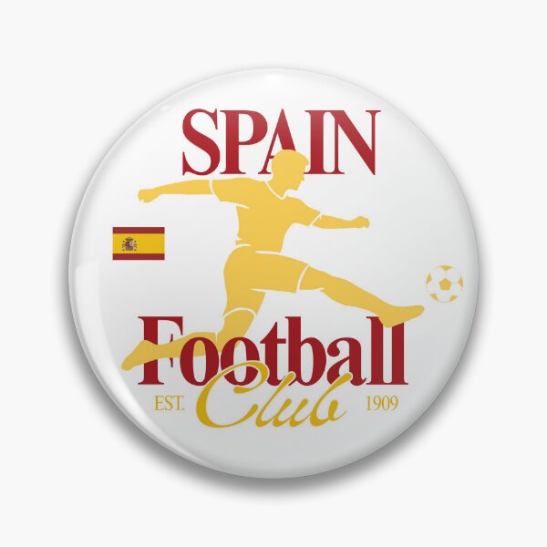 Item preview, Bold Retro Spain Football Club Emblem designed and sold by chez-koews.