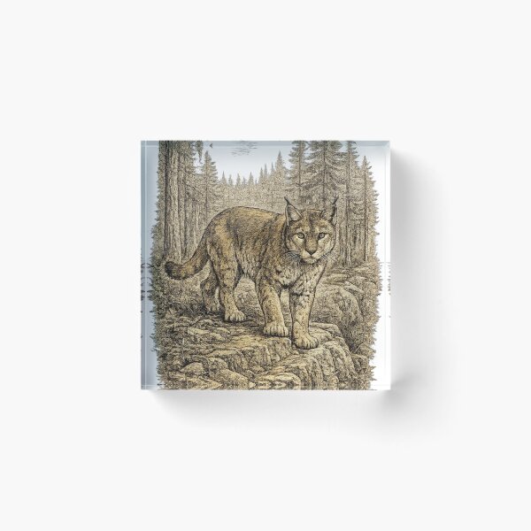 Item preview, Cougar Ridge Watcher designed and sold by KrungiT Design .