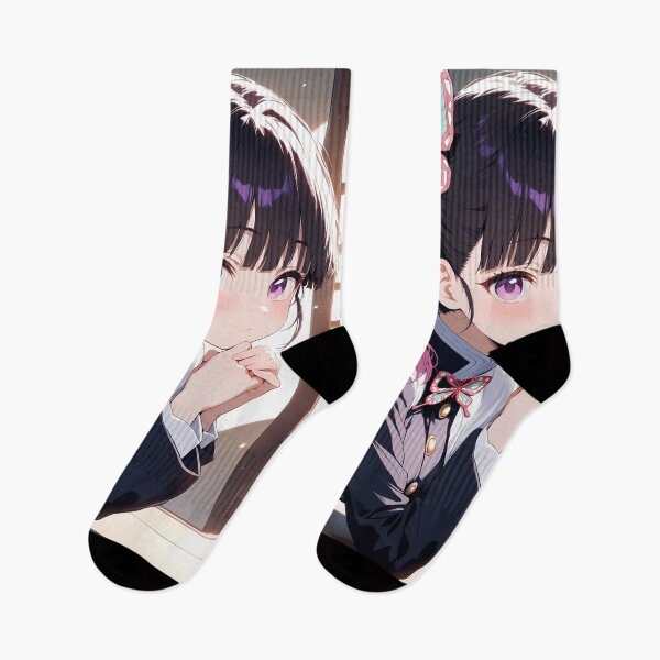Item preview, Kanao Tsuyuri Demon Slayer Sunlit Room Gentle Side Pose designed and sold by B5fivemerch.