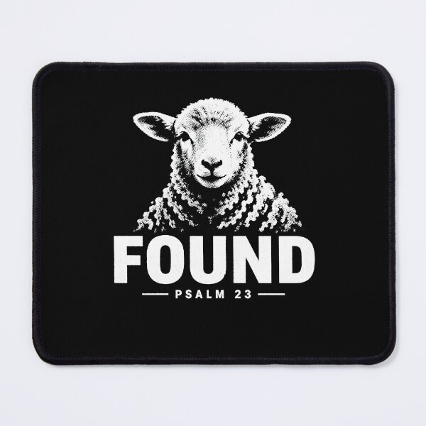 Item preview, Found Psalm 23 – Christian Sheep Lost And Found Faith Bible Verse Design designed and sold by PosiMCreations.