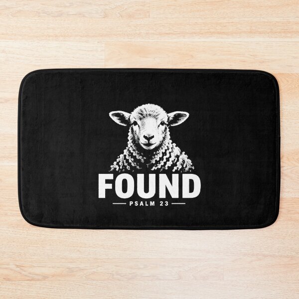 Item preview, Found Psalm 23 – Christian Sheep Lost And Found Faith Bible Verse Design designed and sold by PosiMCreations.