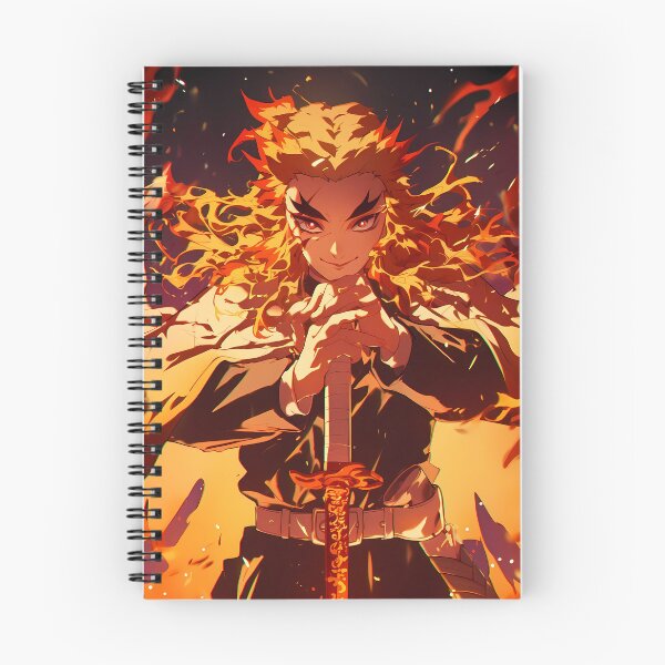 Item preview, Kyojuro Rengoku Demon Slayer Flame Aura Focus designed and sold by B5fivemerch.