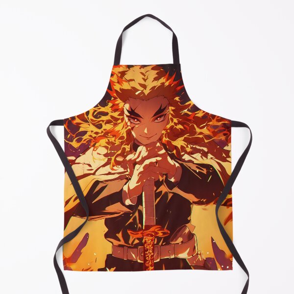 Item preview, Kyojuro Rengoku Demon Slayer Flame Aura Focus designed and sold by B5fivemerch.