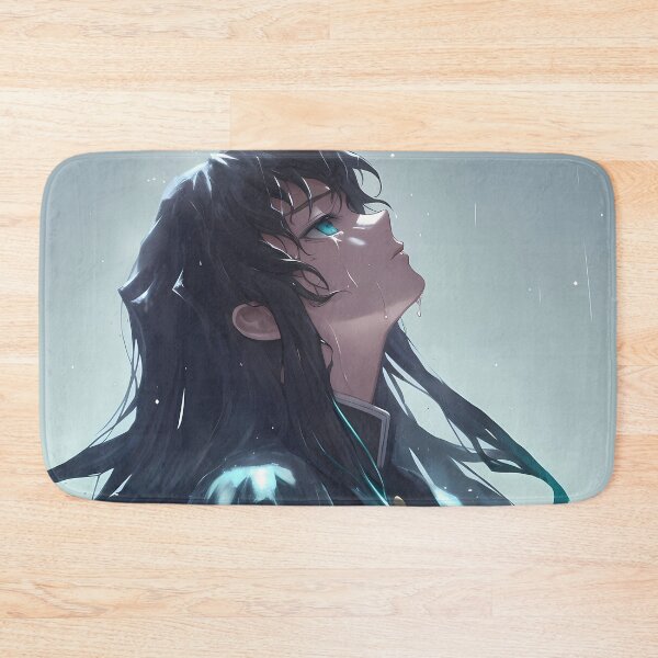 Item preview, Muichiro Tokito Demon Slayer Rain Sky Gaze designed and sold by B5fivemerch.