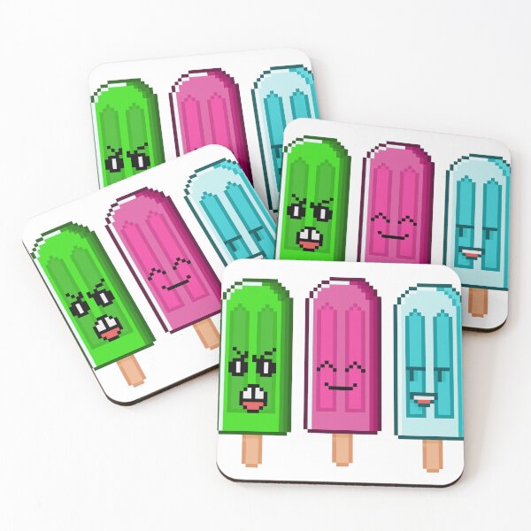 Item preview, Popsicle Trio Retro Summer  designed and sold by RetroRlx.