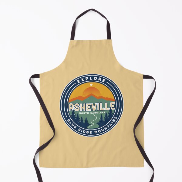Item preview, Explore Asheville NC | Vintage Blue Ridge Mountains Adventure Badge designed and sold by Timeless Design.