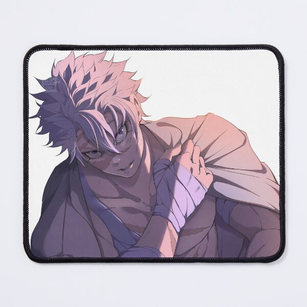 Item preview, Sanemi Shinazugawa Demon Slayer Minimal Seated Portrait designed and sold by B5fivemerch.