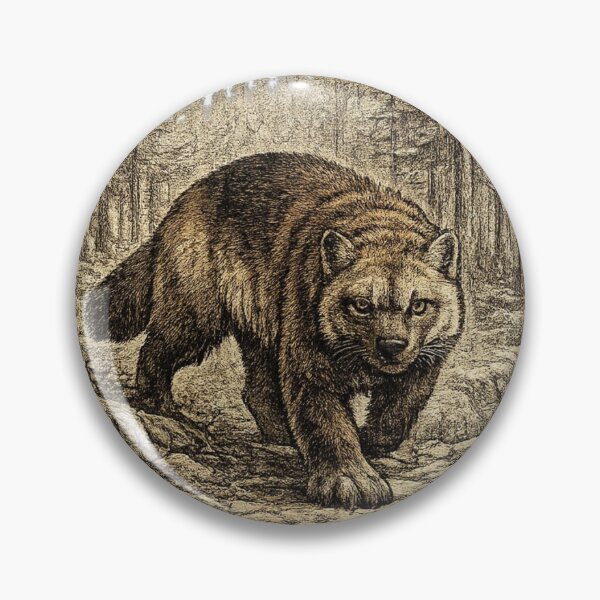 Item preview, Wolverine Woodland Tracker designed and sold by KrungiT Design .