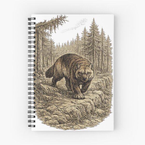 Item preview, Wolverine Woodland Tracker designed and sold by KrungiT Design .