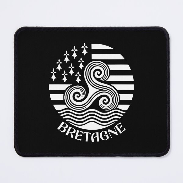 Item preview, Bretagne Ermine Breton Pride Triskelloù designed and sold by AntiqueImages.