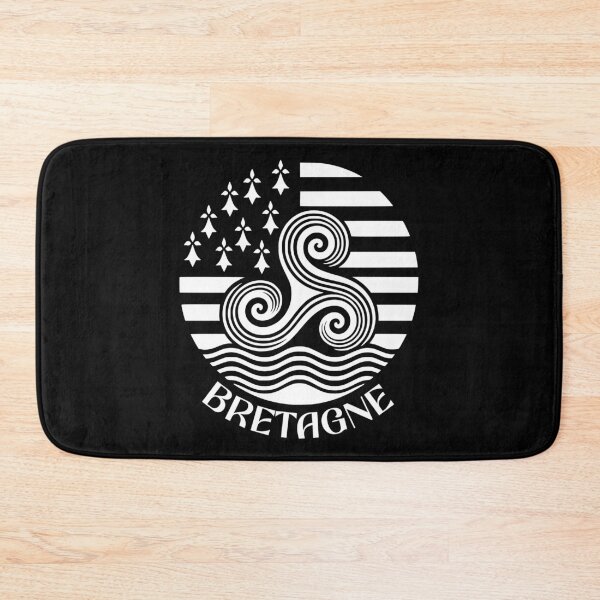 Item preview, Bretagne Ermine Breton Pride Triskelloù designed and sold by AntiqueImages.