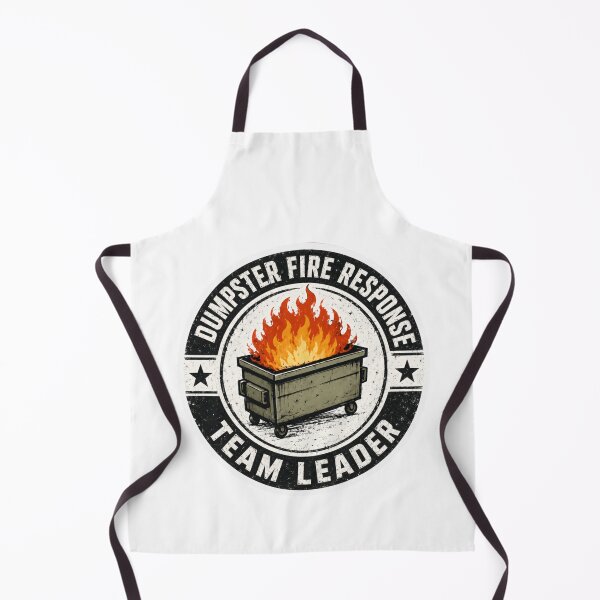 Item preview, Dumpster Fire Response Team Leader Funny Workplace Manager Humor designed and sold by HumansStuck12.