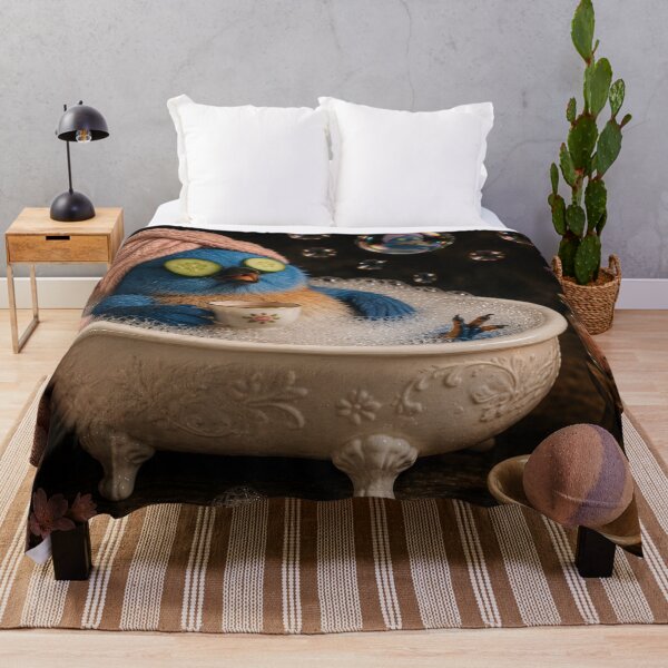 Item preview, Spa Bluebird designed and sold by Kimberly Palmer.