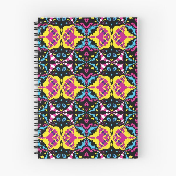 Item preview, Neon Psychedelic Kaleidoscope Rave Seamless Pattern designed and sold by mrhighsky.