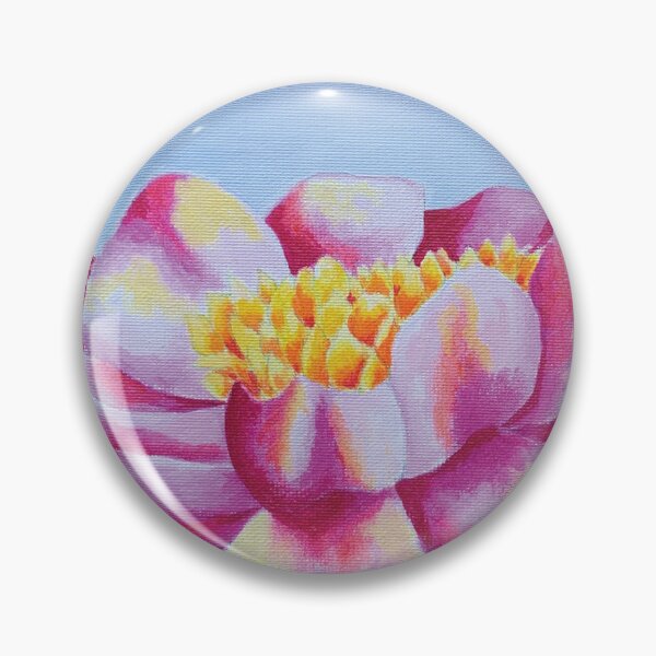 Item preview, Peony No. 2 pink fields painting designed and sold by GENEST-V.