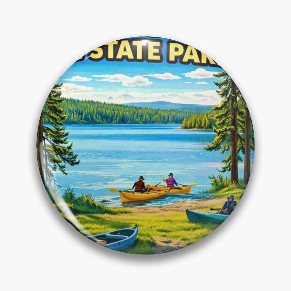 Item preview, Yellowstone Lake WI State Park designed and sold by yunamaliskova.