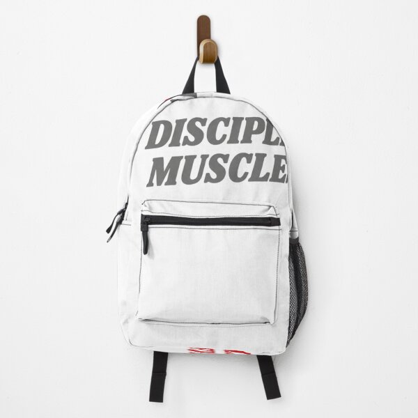 Item preview, Discipline Builds Muscles Believe Funny Gym Motivational Gift designed and sold by Digistore1221.