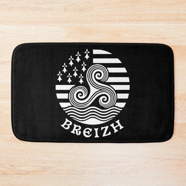 Item preview, Breizh Brittany Celtic Triskele Flag Pride designed and sold by AntiqueImages.