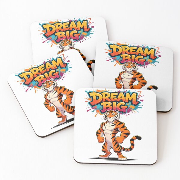 Item preview, Dream Big Tiger Bold Art designed and sold by LINSSEX Style • Urban & Sport Streetwear.