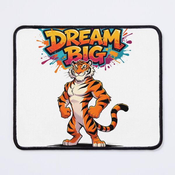 Item preview, Dream Big Tiger Bold Art designed and sold by LINSSEX Style • Urban & Sport Streetwear.